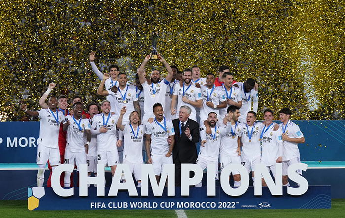Real Madrid wint WK voor clubs (2022)